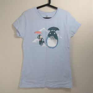 XL Totoro and Mary Poppins graphic tee